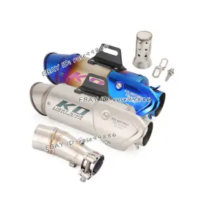 Kolightning Hpmppi012-a Ko132 For Kawasaki Ninja 300 250 Z250 2013-2016 Motorcycle Exhaust Link Pipe Muffler