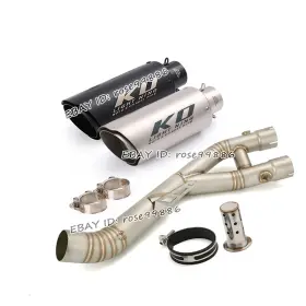 Hpmppi013-a Kolightning Ko106 For Yamaha Mt-10 Fz10 R1 2015-2021 60.5 Mm Stainless Steel Exhaust System Pipes
