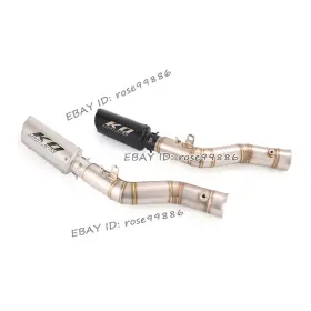 Hpmppi013-g Kolightning Ko106 For Yamaha Mt-10 Yzf R1 2009-2014 Motorcycle Exhaust Mid Link Pipe Muffler Tube