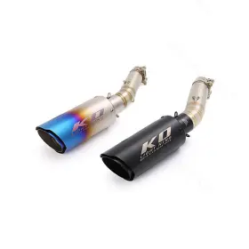Hpmppi025-a Kolightning Ko106 For Honda Cb500f Cb500x Cbr500r 2013-2015 Muffler Tips Exhaust System Pipes