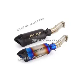 Kolightning Hpmppi025-a Ko123 Modified For Honda Cb500f Cb500x Cbr500r 2013-2019 2 Exhaust Mid Pipe Muffler