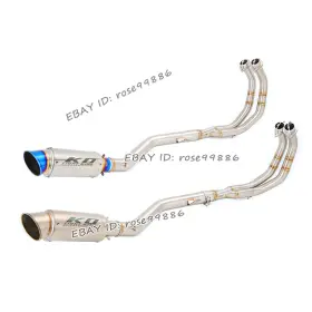 Hpmppi025-b Kolightning Ko077 For Honda Cbr500r Cb500f Cb500x 2013-2024 Exhaust Front Link Pipe Mufflers Slip Hpmppi025-b Kolightning Ko077 For Honda Cbr500r Cb500f Cb500x 2013-2024 Exhaust Front Link Pipe Mufflers Slip
