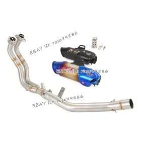 Hpmppi025-b Kolightning Ko132 For Honda Cbr500r Cb500f Cb500x Motorcycle Exhaust Front Link Pipe Mufflers Tube