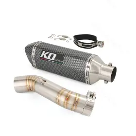 Hpmppi025-d Kolightning Pi025-f Ko001 For Honda Cb500x Cb400x Cb500f Cbr400r Cbr500r 2017-2022 Exhaust Muffler Tube