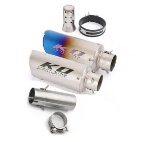 Hpmppi029-a Kolightning Ko106 For Yamaha Yzf R6 2006-2025 Exhaust Middle Pipe Connect Black Mufflers Db Killer