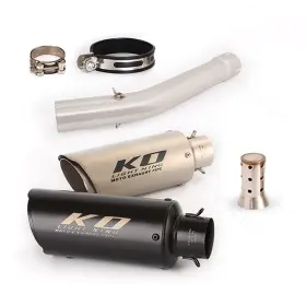 Hpmppi029-s Kolightning Ko106 Slip-on For Yamaha Yzf R6 1998-2005 Motorcycle Exhaust Mid Pipemuffler Silencer