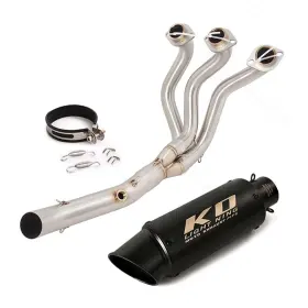 Hpmppi044-a Kolightning Ko077 For Yamaha Mt09 Fz09 Fj09 Tracer 900 Xsr900 Exhaust Front Link Pipe Muffler Tube