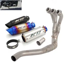 Hpmppi044-z Kolightning Ko077 For Yamaha Mt-09 Tracer 9 Xsr900 2024-25 Exhaust Front Pipe Link Mufflers System