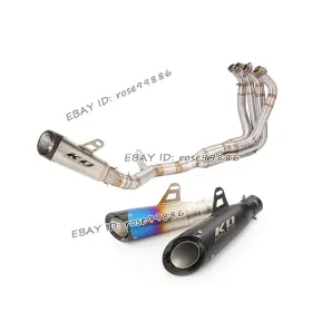 Hpmppi052-a Kolightning Ko064 For Kawasaki Z900 2017-2025 Exhaust Slip On System Front Link Pipe Mufflers Tube