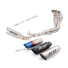 Hpmppi052-a Kolightning Ko106 For Kawasaki Z900 2017-2025 Slip On Header Exhaust Front Pipe Mufflers Db Killer