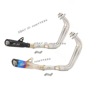 Hpmppi058-j Kolightning Ko064 For Yamaha Fz07 Mt07 Yzf-r7 Tracer 7 2021-2025 Exhaust Front Pipe Mufflers Tube