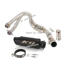 Hpmppi065-a Kolightning Ko077 Slip For Kawasaki Ninja 650 Z650 2017-2023 Er-6n Er6f Exhaust Front Pipe Muffler