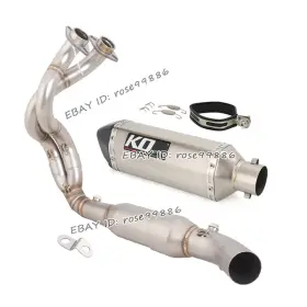 Hpmppi065-j Kolightning Ko001 For Kawasaki Ninja 650 Z650 2023-2025 Exhaust Connect Tube Front Pipe Mufflers