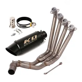 Hpmppi081-c Kolightning Ko077 For Honda Cbr650 Cbr650f Cb650f Cb650r 2014-2023 Exhaust System Pipe Muffler