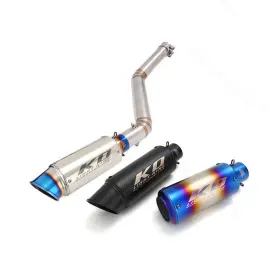 Hpmppi110-a Kolightning Ko89 For Cf-moto 650nk 400nk 2016-2024 Middle Exhaust System Pipe 51mm Muffler Tube