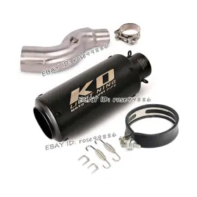 Hpmppi150-a Kolightning Ko077 For Honda Ctx700 Motorcycle Exhaust System Mid Link Pipe 51mm Mufflers Db Killer