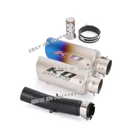 Hpmppi189-a Kolightning Ko106 For Honda Rebel 500 Cm300 2017-2025 Slip Exhaust Tips Mid Pipe Mufflers System