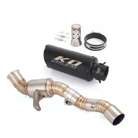 Kolightning Hpmppi203-a Pi203-b Ko106 For Cf-moto 700cl-x 2020-2025 Slip Exhaust Mid Link Pipe Mufflers With Db Killer