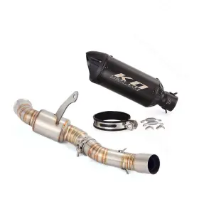 Kolightning Hpmppi203-a Pi203-b Ko123 For Cf-moto 700cl-x 2020-2025 Motorcycle Connect Slip Exhaust Mid Pipe Mufflers