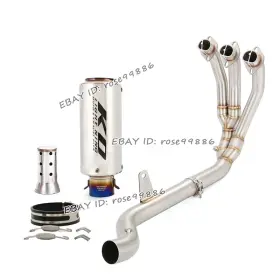 Hpmppi232-a Kolightning Ko077 For Triumph Trident 660 21-25 Tiger Exhaust System Front Link Pipe Mufflers