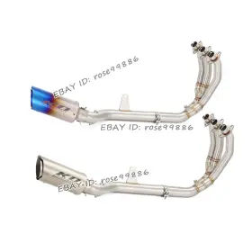 Hpmppi232-a Kolightning Ko106 For Triumph Trident 660 Tiger Exhaust System Front Link Pipe Mufflers Tips