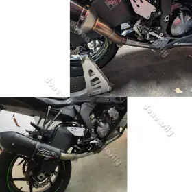 Ipaf02611d Kolightning Slip On For Kawasaki Ninja Zx6r Zx636 2009-2023 Exhaust System Connect Mid Pipe #2