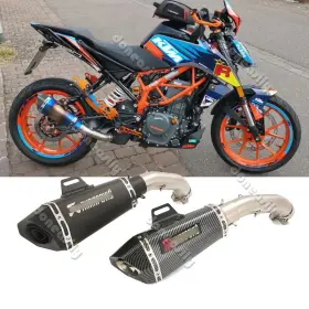 Ipp039tt021 Kolightning Exhaust Pipe Middle Link Tube Modified For Duke 390 250 125 Adventure 2020-2023