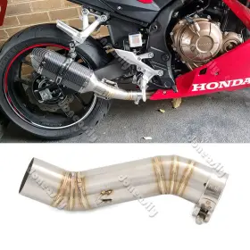 Ipxx025xd Kolightning For Honda Cbr500r Cb500f Cb500x 2017-2024 Motorcycle Exhaust Mid Link Pipe 51mm