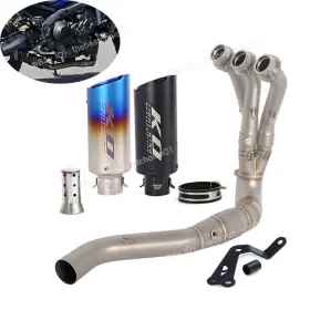 Jewi64347 Kolightning For Yamaha Mt-09 Fz09 2024-2025 Whole Exhaust System Header Pipe Slip On Muffler