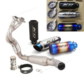 Jkes87925 Kolightning For Kawasaki Ninja 650 Z650 2023-2025 Whole System Exhaust Tips Header Link Pipe