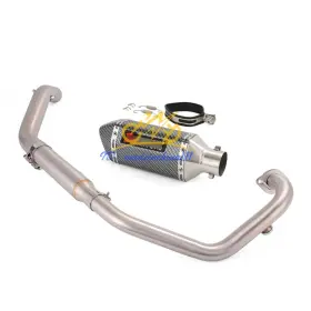 Jrie42854 Kolightning Full System For Cf-moto 300ss 300nk 300sr Header Pipe Exhaust Muffler Escape Tip