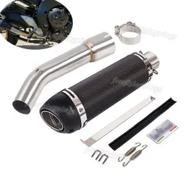 Ko04041 Kolightning For Yamaha Fz1 2006-2015 Exhaust Muffler Silenccer Carbon Fiber With Db Killer Ko04041 Kolightning For Yamaha Fz1 2006-2015 Exhaust Muffler Silenccer Carbon Fiber With Db Killer