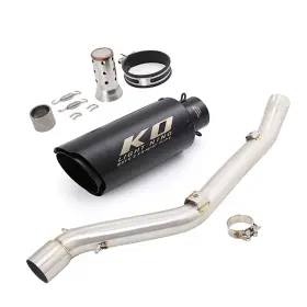 Ko1006512311 Kolightning For Suzuki Drz400 2000-2024 Exhaust Muffler Mid Link Pipe Escape 51mm Mufflers