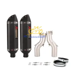 Koeg2889 Kolightning For Suzuki Hayabusa Gsx1300r 2021-25 Exhaust Mid Link Pipe Slip On Muffler Tips
