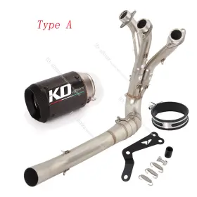 Koffw04a4 Kolightning For Yamaha Tracer 9 Mt-09 2020-24 Whole Exhaust Header Pipe Carbon Fiber Muffler #3