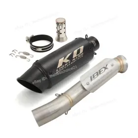 Kolw47826 Kolightning For Cf-moto 800mt Ibex 800 2022-2025 Mid Link Pipe Exhaust Muffler Tips Silencer