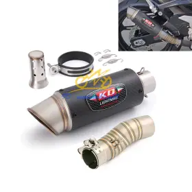 Krig84935 Kolightning For Cf-moto 450ss 450sr 450nk 2022-2025 Slip On Exhaust Muffler Middle Link Pipe