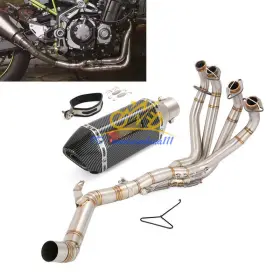 Krwo84936 Kolightning For Kawasaki Z900 2017-2024 Exhaust System Header Front Pipe Escape Muffler Tips