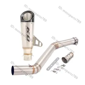Mlrz001 Kolightning Slip For Cf-moto 400nk 650nk 400mt 650mt Exhaust Middle Link Pipe Muffler Escape