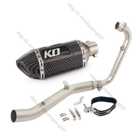 Mn262 Kolightning For Lifan Kp Mini150 2015-2025 Exhaust Header Pipe Slip On 51mm Muffler System