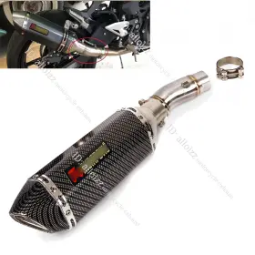 Mp259 Kolightning For Kawasaki Z400 Ninja 500 400 2017-2025 Exhaust Mid Link Pipe Muffle End Tips