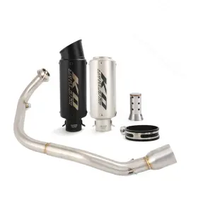 Mydp001 Kolightning For Cf-moto St125 Motorcycle Exhaust Tips Front Link Pipe Slip On 51mm Muffler