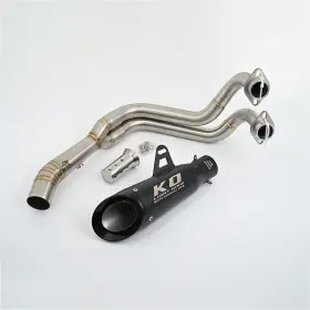 Myta001 Kolightning For Yamaha Yzf R7 2021-2025 Mt07 Fz07 14-24 Exhaust System Header Pipe Muffler