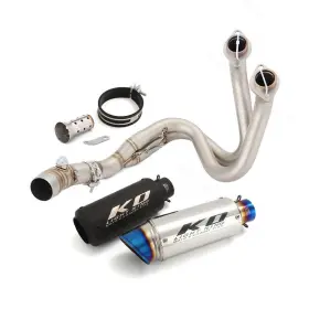 Mytb001 Kolightning For Kawasaki Z650 Ninja 650 Er6n 2012-2023 Exhaust System Front Pipe Muffler Tip