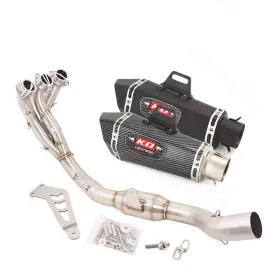 Mytn001 Kolightning For Yamaha Mt-09 Fz09 2020-2023 Exhaust System Front Link Pipe 51mm Muffler Tip