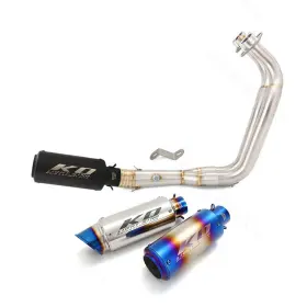 Mytp001 Kolightning 51mm For Yamaha Yzf R7 Mt-07 Fz07 2021-2025 Slip On Muffler Front Exhaust Pipe