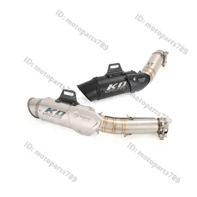 Mytq001 Kolightning Exhaust System Mid Link Pipe Mufflers For Honda Cbr500r Cb500x Cb500f 2013-2015