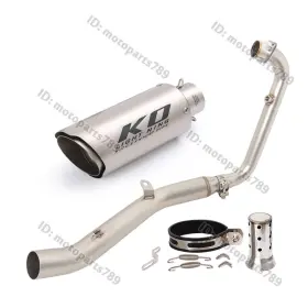 Kolightning Myxp001 Motorcycle Exhaust System Front Link Pipe Slip For Lifan Kp Mini 150 2015-2025