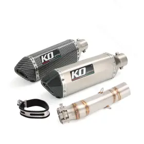 Myzp001 Kolightning Slip-on For Honda Cbr300r 2013-2019 Cb300f 2015-2018 Exhaust Tail Mid Link Tube