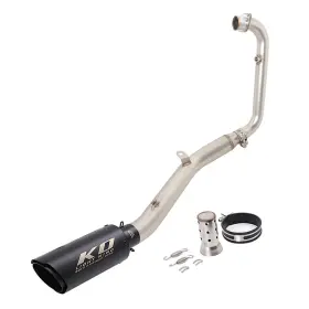 Na-3-239a-106c Kolightning For Lifan Kp-mini 150 2015-2025 Exhaust System Header Pipe Black Muffler Tips
